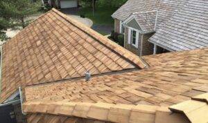 Charlottesville shaker roof shingles